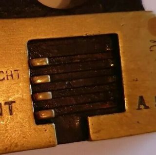 Extremely rare vintage/antique Dreadnought padlock lock A5167 5167 Walsall 1900? 12