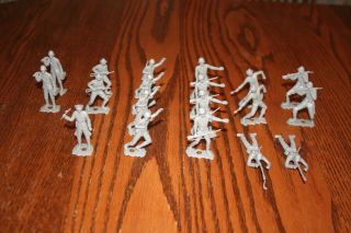 19 Vintage Mpc Wwii German Army Soldiers Figures - Auburn,  Lido,  Marx,  Timmee