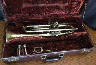 Rare 1940 Martin Handcraft Committee Trumpet Serial 136681 For Restoration