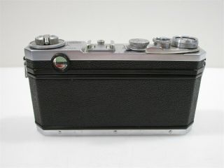 Vintage Nikon S2 35mm Rangefinder Camera with 50mm f/1.  4 S - C Lens 4