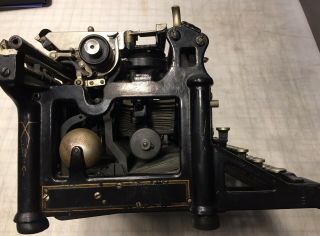 Antique Underwood Typewriter July 1,  1913 Patent Complete 4