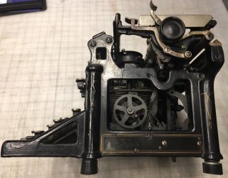 Antique Underwood Typewriter July 1,  1913 Patent Complete 5