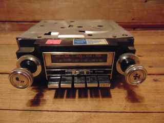 Vintage Truck Car Delco GM Chevrolet Delco style AM/FM Stereo 8 Track Radio 5