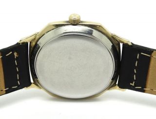 Vintage Mens LONGINES GRAND PRIZE Automatic Octagon 10k Gold Filled GF Watch 8