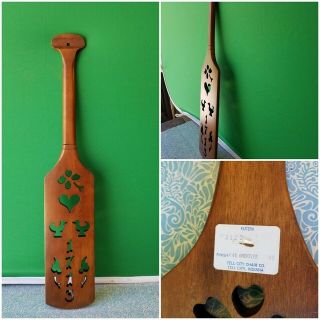 Antique Tell City Maple Decorative Paddle Andover Finish
