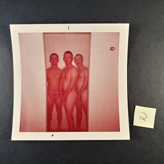 Vtg 60s Nude Marines Soldiers Bathing In Barracks Shower Photos Beefcake Gay Int 2
