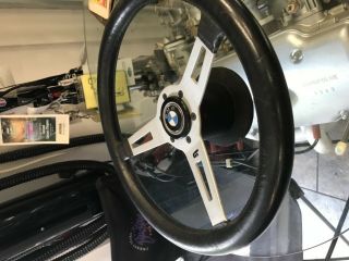 Momo GT vintage BMW 2002 solid hub steering wheel 2