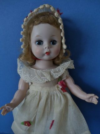 Vintage 1950s Madame Alexander - kins WENDY Doll 0615 All 3