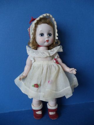 Vintage 1950s Madame Alexander - kins WENDY Doll 0615 All 8