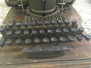 Antique Hammond Typewriter Made in York 1883 Is Last Patd Date Listed 2