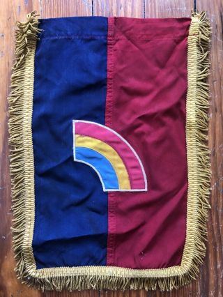 Ww2 42nd Infantry Rainbow Division Banner Flag Unites States Military Army