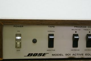Vintage Bose Model 901 Active Equalizer - POWERS ON 5