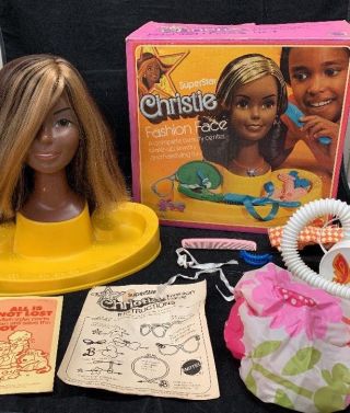 Vintage Star Christie Fashion Face Mattel 1976 Rare Htf