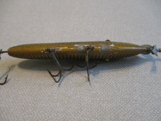 Massive Early and Rare Keeling Belly Hooked Musky Bait 4