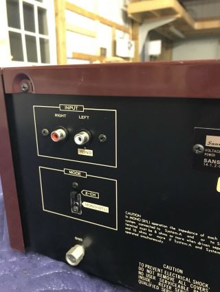 Vintage Sansui BA - 3000 Power Amplifier - 10