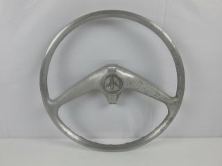Vintage Kiekhaefer Quicksilver Mercury 15 " Aluminum Racing Steering Wheel Rare