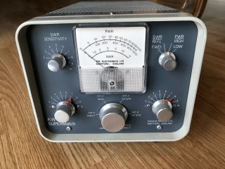 Kw 107 Supermatch Antenna Tuner / Dummy Load Vintage Ham Radio