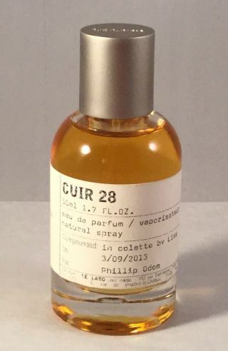 Le Labo Cuir 28 Unisex Parfum 50ml Vintage 2013