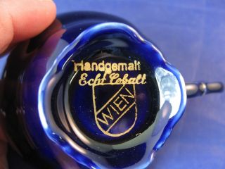 Vintage Demi - Tasse Cup and Saucer by Wien - Echo Cobalt 5