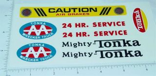 Mighty Tonka Aa Wrecker Sticker Set Tk - 063r