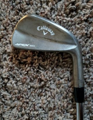 Callaway Apex Mb Raw Irons 3 - Pw Dynamic Gold Tour Issue X100 Rare