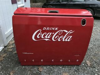 Vintage Coca - Cola Westinghouse Wd 12 Refrigerator Cooler