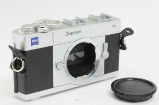 RARE [Unused Top Mint] ZEISS IKON SW 35mm Rangefinder Film Camera Silver 1299 2