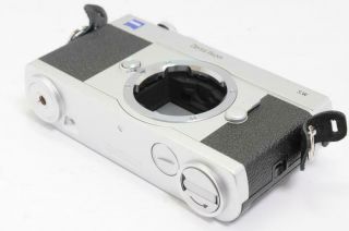 RARE [Unused Top Mint] ZEISS IKON SW 35mm Rangefinder Film Camera Silver 1299 4