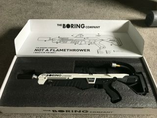 The Boring Company Not A Flamethrower - Rare With $5 Bill