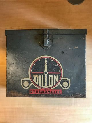 Antique Dillon Dynamometer Gauge 100 Pound Divisions Capacity 10,  000 lbs 5