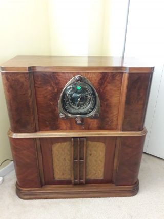 Antique,  Vintage,  Deco,  Collectible - Old Tube Radio Zenith 9s264 - Restored