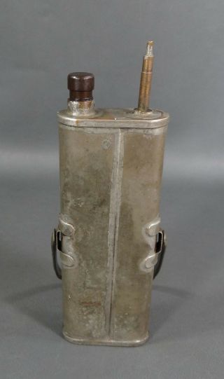 WWII German Army Soldier ' s MG Browning Machine Gun Tin Oil Can Oiler Container 4