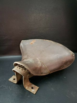 Antique Motorcycle Seat Post Hendee Hedstrom Indian Troxel Vintage Seat Bracket