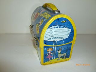1963 Vintage JETSONS metal DOME LUNCH BOX - - 9