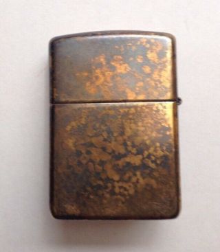Collectible Rare Steel Flame/Emerson Zippo Lighter Skull.  45 Federal Shell 2