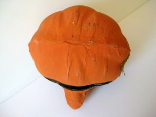 Vintage German Halloween Big - Nose Jack - O - Lantern With Rounded Base 7