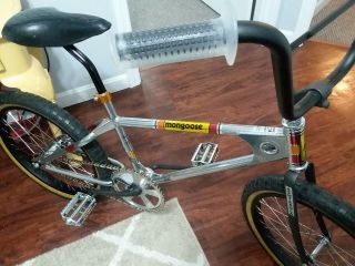 Vintage Mongoose custom bmx 1977 turned 1975 motomag skyway gt DG old school 7