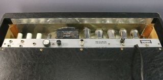 VINTAGE Sears Silvertone Model 1474 Reverberation Twin Twelve 50 - Watt 2x12 (410) 3