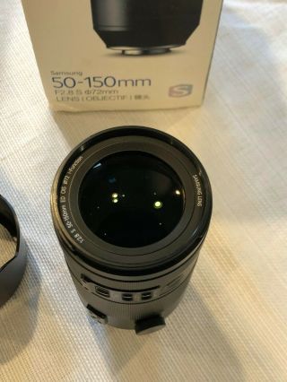 Samsung NX 50 - 150mm f/2.  8 S ED OIS Telephoto Prime Zoom Lens RARE 3