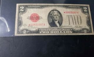Very Rare Fr.  1502 1928 A $2 Star Note PCGS Fine 15 2