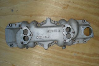 Weiand Vintage Early 1932 - 48 Ford 2 Carburetor Manifold