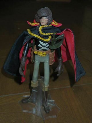 Captain Harlock Sofvi Figure Doll Takara Vintage[95]