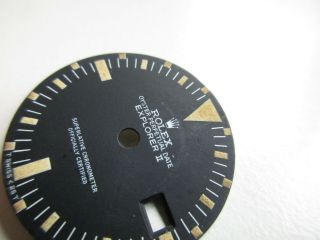 Rolex Explorer II MK5 vintage watch dial and hands - to restore 11