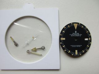 Rolex Explorer Ii Mk5 Vintage Watch Dial And Hands - To Restore