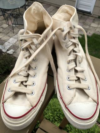 Vintage 1959 - 1961 Converse Chuck Taylor All Star High Tops - Blue Label Size 9