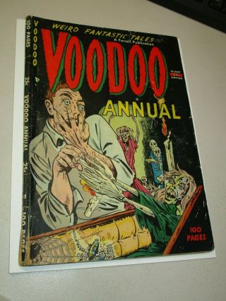 Voodoo Annual 1 1952 Farrell Extremely Rare Golden Age Comic Voo Doo Complete