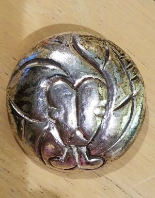 Vintage Rare Signed William Spratling Taxco Sterling Silver Brooch / Pin,  Silson