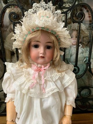 RARE Antique German Simon & Halbig Kammer & Reinhardt Doll in Dress 2