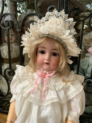 RARE Antique German Simon & Halbig Kammer & Reinhardt Doll in Dress 4