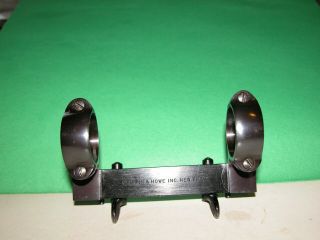 Vintage Griffin & Howe 1 " Split Scope Rings & Mount